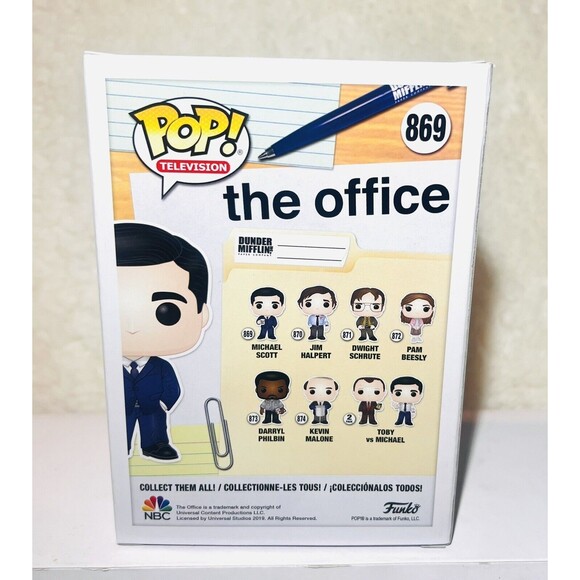 Funko Pop! Television The Office Michael Scott #869 Vinyl Figure With Protector - Picture 4 of 7